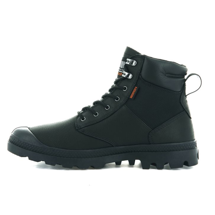 Palladium Pampa Shield WP+ LTH Laarzen Dames Zwart | NL 70DNHBL